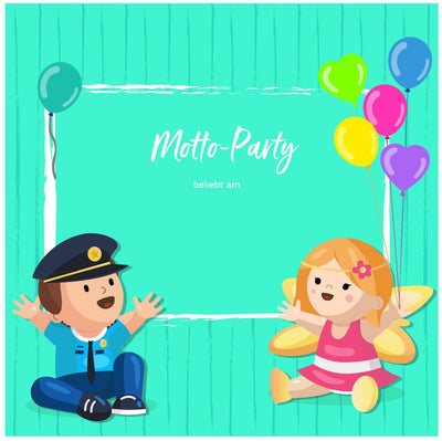 Motto Partys die bei Kindern im Alter von 2-4 Jahren beliebt sind