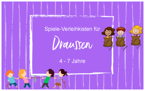 Olympiade Spiele Kiste Kindergeburtstag mieten