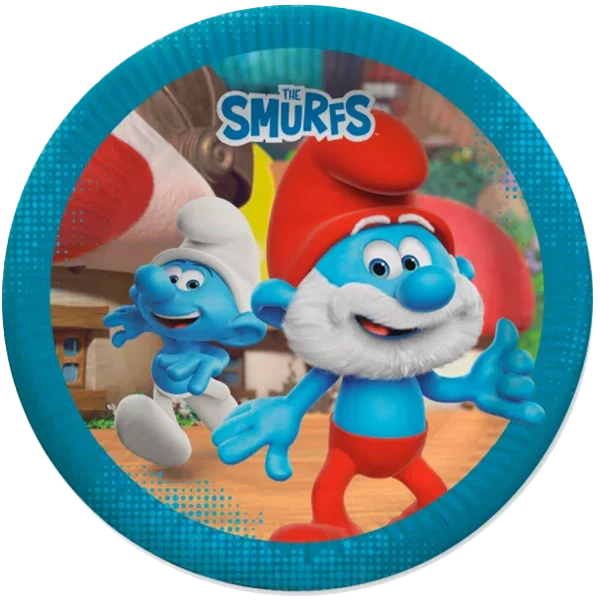 Schlümpfe Motto Party am Kindergeburtstag