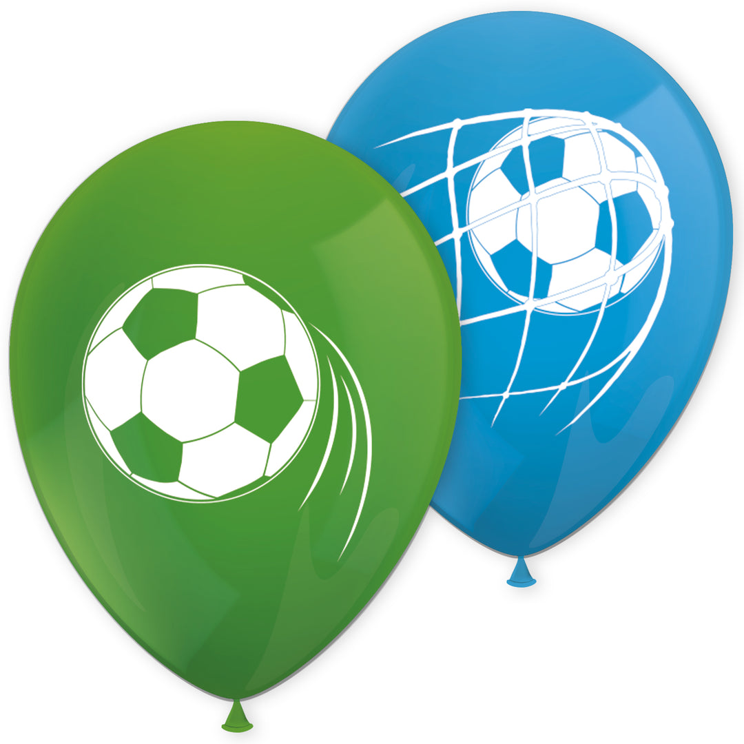 Luftballons Soccer Fans, Fussball Party, 8er Pack