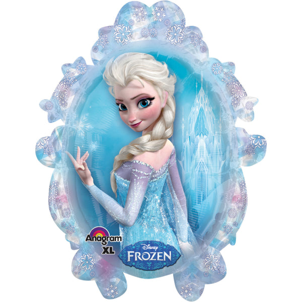 Folienballon Frozen mit Elsa, 63 cm x 78 cm kinderparties-shop