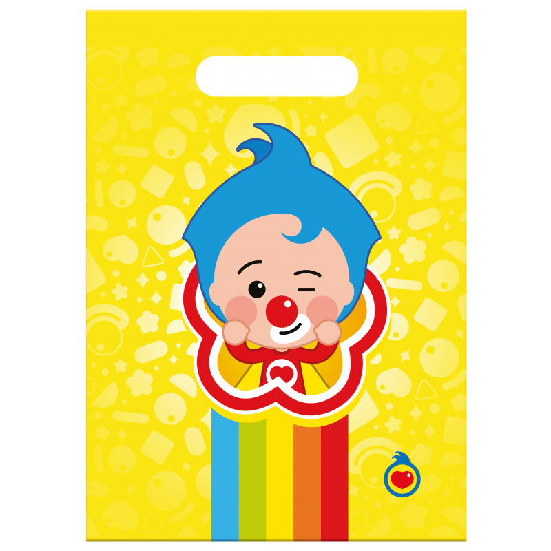 Clown-Plim-Plim-Partytüten-Kindergeburtstag-Party-Deko