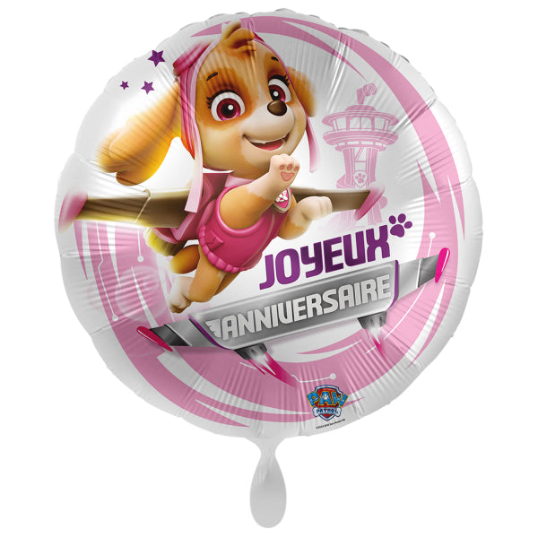Paw Patrol Folienballon Skye, 43 cm kinderparties-shop
