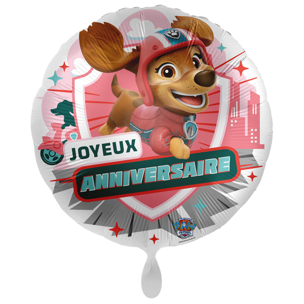 Paw Patrol Folienballon Zuma, 43 cm kinderparties-shop