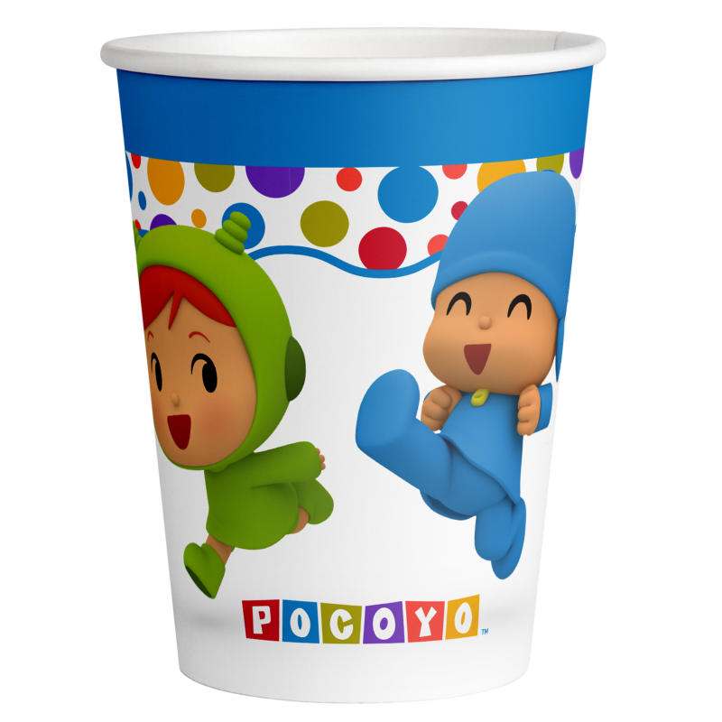 Pocoyo-Party-Becher-Kindergeburtstag-Party-Deko