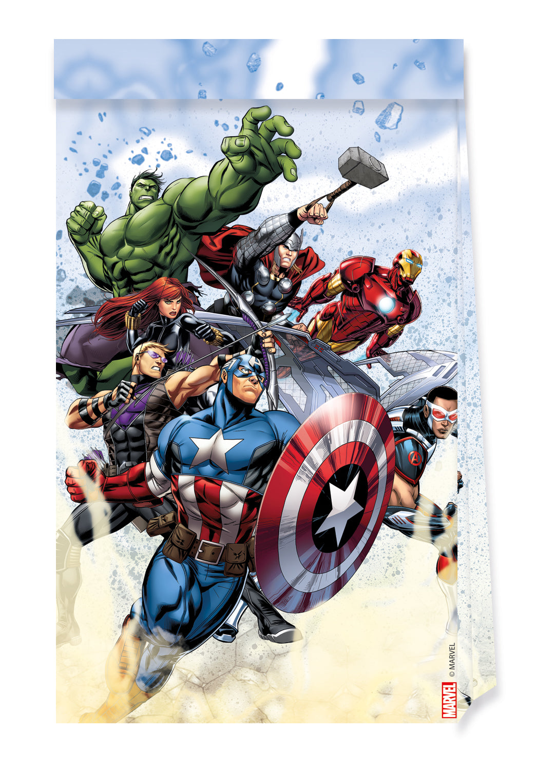 Mitgebsel Tüten Avengers Infinity Stones, 4er Pack kinderparties-shop