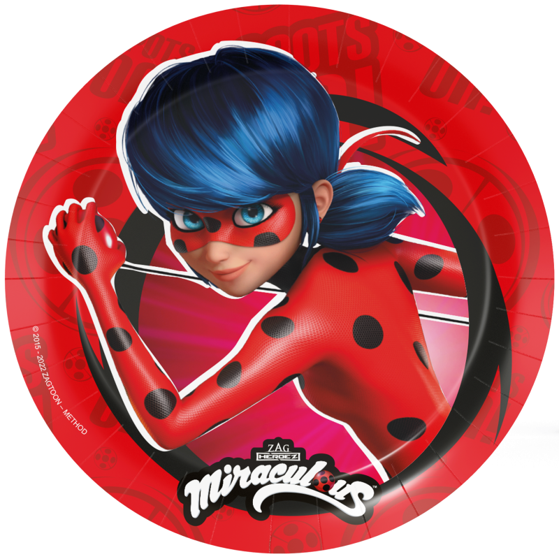 Miraculous-/-Ladybug-Party-Teller-Kindergeburtstag-Party-Deko