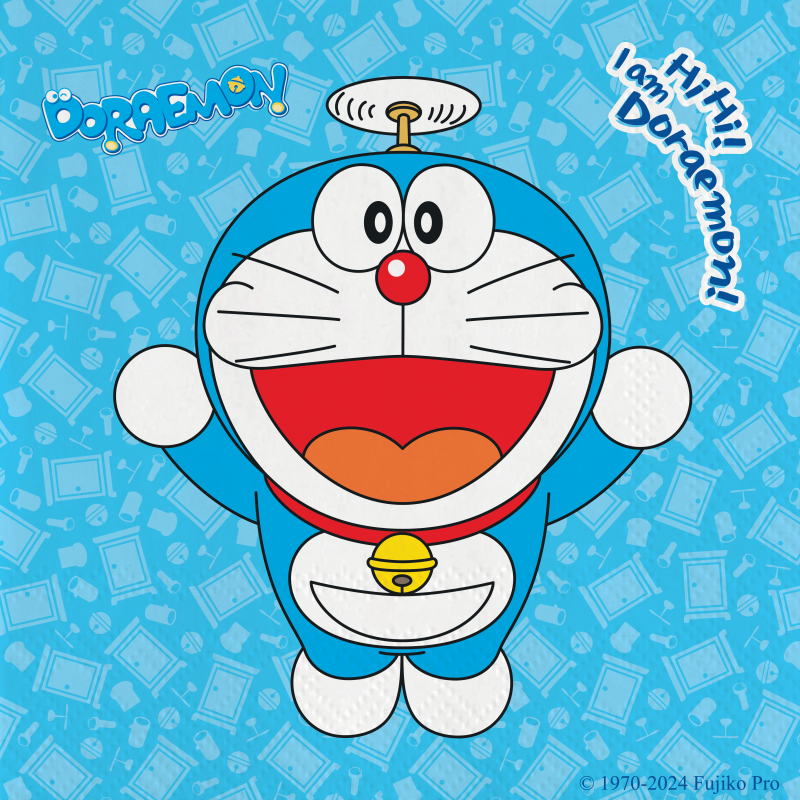 Doraemon-Serviette-Kindergeburtstag-Party-Deko