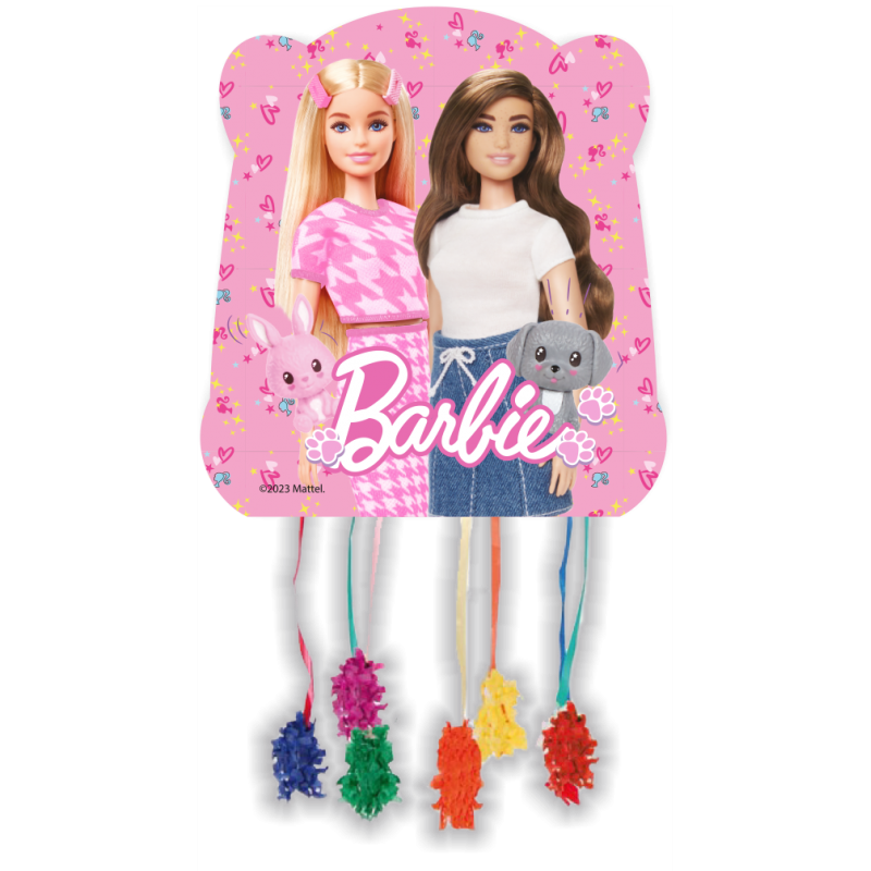 Barbie-Pinata-Kindergeburtstag-Party-Deko