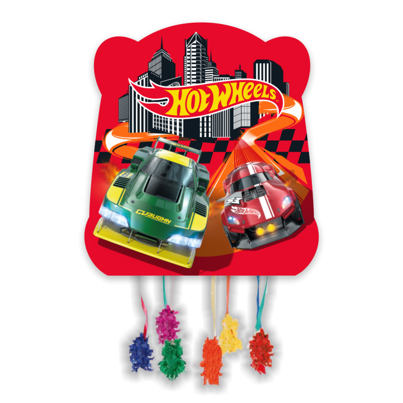 Hot-Wheels-Pinata-Kindergeburtstag-Party-Deko
