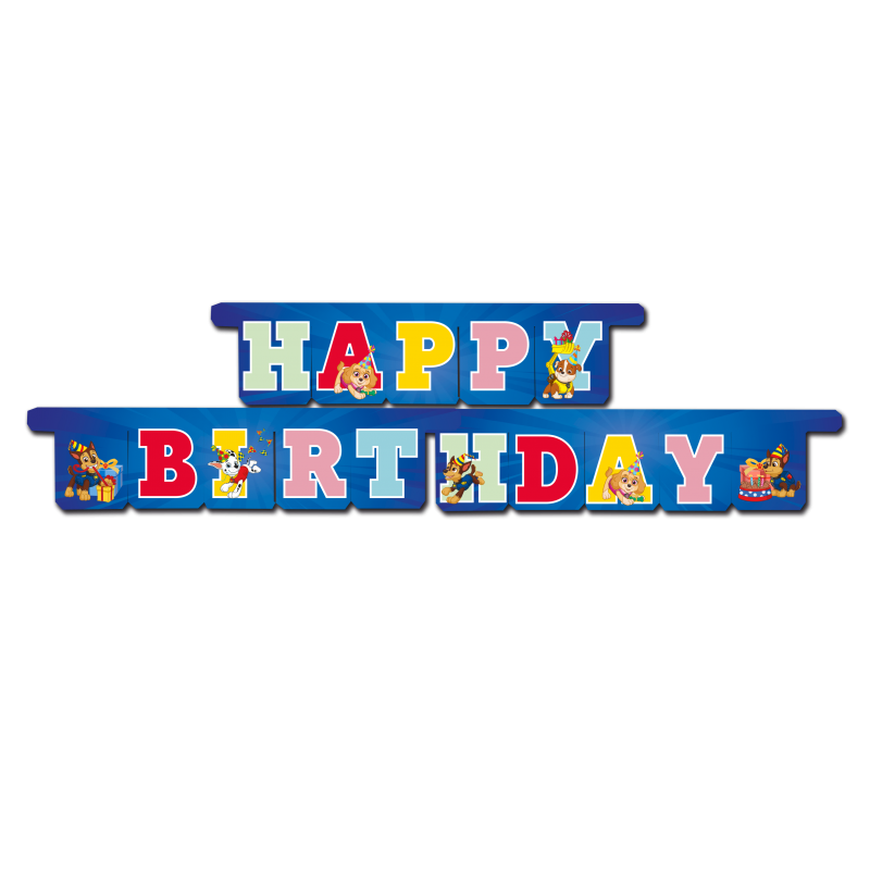 Paw-Patrol-Happy-Birthday-Girlande-Kindergeburtstag-Party-Deko
