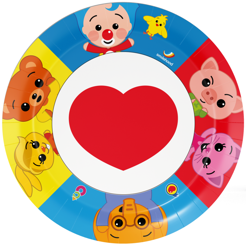 Clown-Plim-Plim-Party-Teller-Kindergeburtstag-Party-Deko