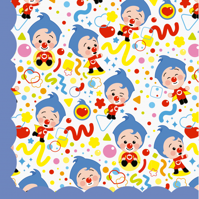 Clown-Plim-Plim-Serviette-Kindergeburtstag-Party-Deko