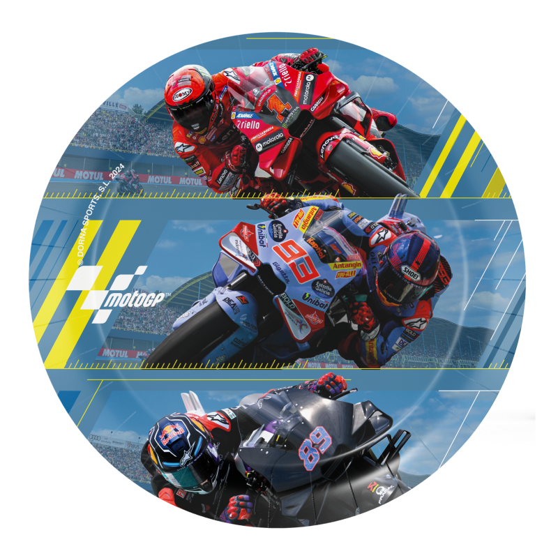 Moto-GP-Kuchen-Teller-Motorrad-Kindergeburtstag-Party-Deko