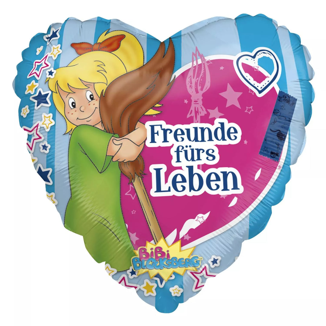 Bibi Blocksberg "Freunde fürs Leben" Folienballon kinderparties-shop