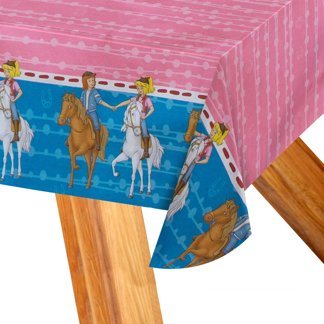 Bibi und Tina Tischdecke, Papier, 120x180cm kinderparties-shop