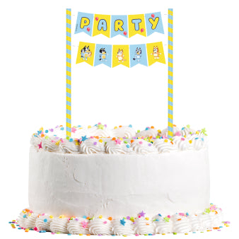 Bluey Tortendekoration, 19 x 25 cm kinderparties-shop