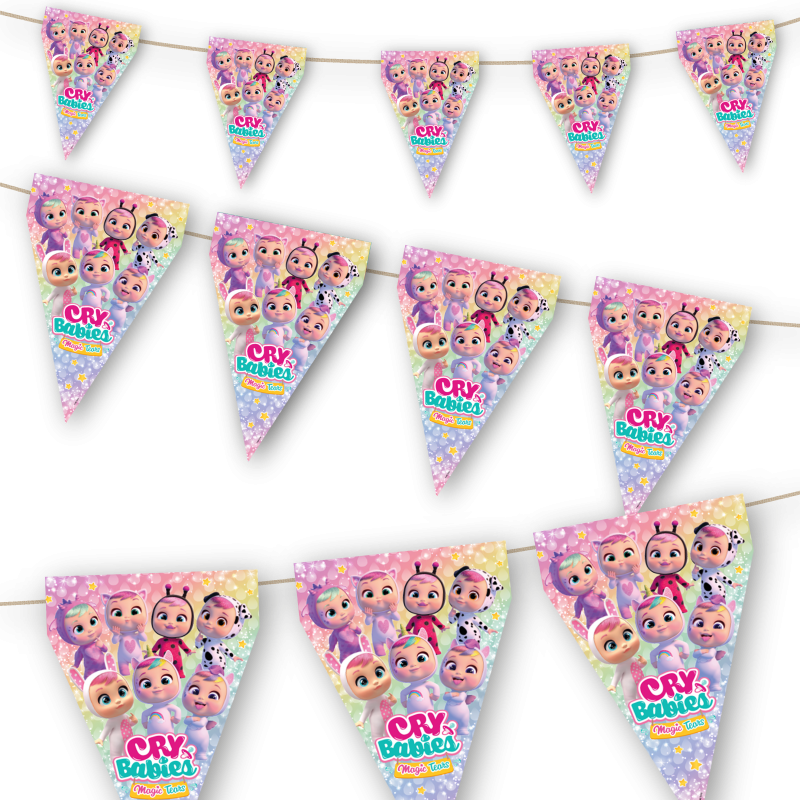 Cry-Babies-Wimpelkette-Kindergeburtstag-Party-Deko