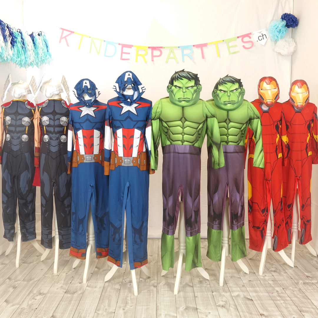 Kostümverleihkiste Marvel Avengers Basic kinderparties-shop