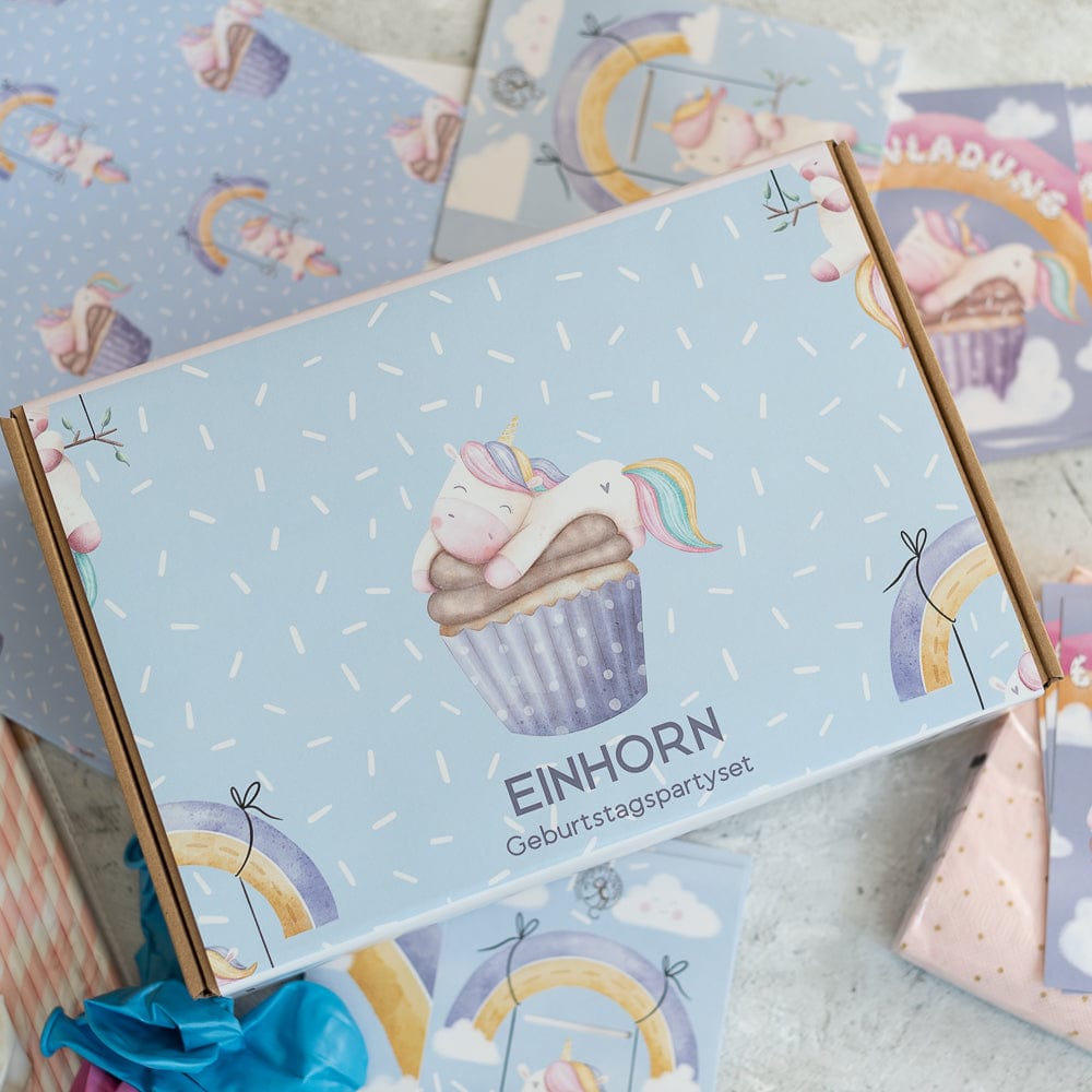 Mottobox-Baby-Einhorn-Geburtstag