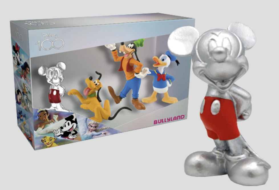 Mickey Maus & Friends, Disney, Bullyland, Torten-&Spielfiguren Set, 4-tlg. kinderparties-shop