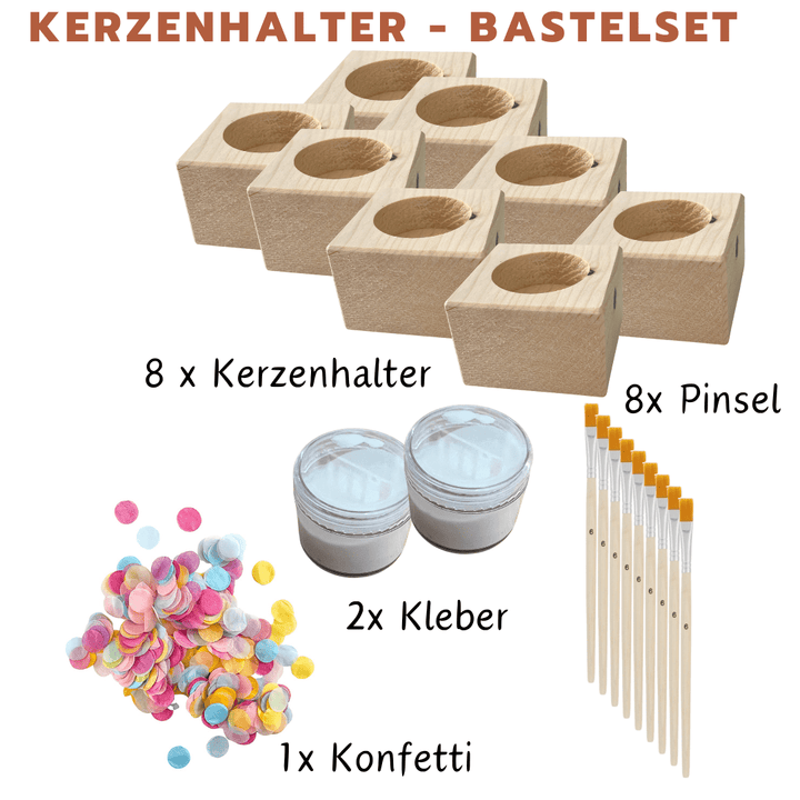 Kreatives-Bastelset-Bunte-Kerzenhalter-8er-Set