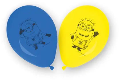 Minions Rise of Gru Luftballons, 8er Pack