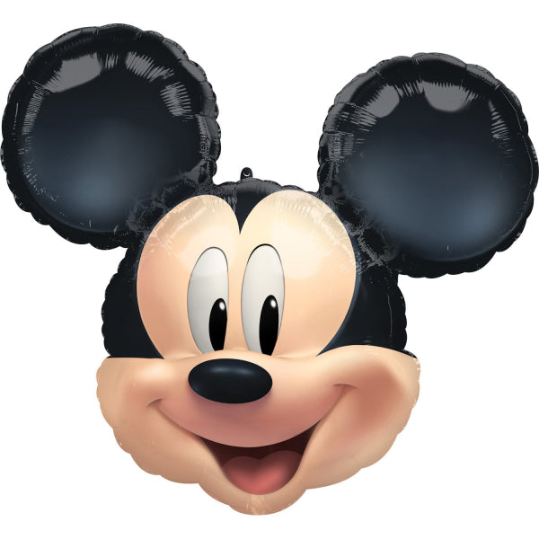 Mickey Mouse Folienballon, Supershape, 63 cm x 55 cm kinderparties-shop