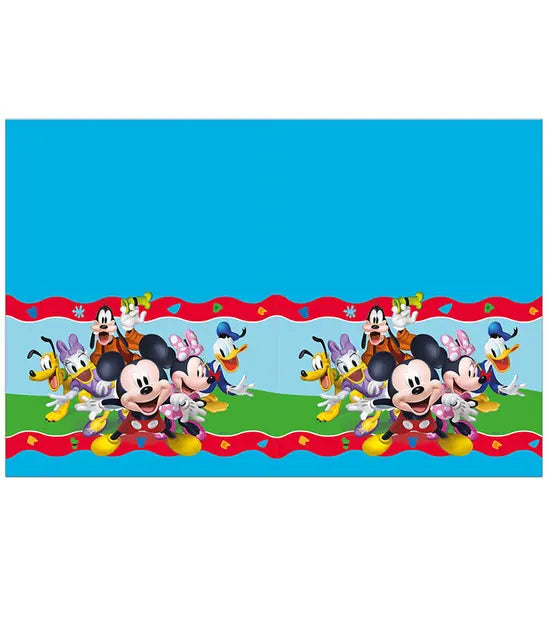 Mickey Maus Rock the House Tischdecke, 1.8 × 1.2 m kinderparties-shop