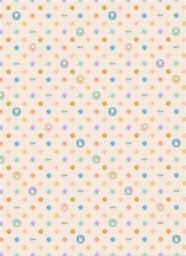Tischdecke Miffy Pastell, 1.8x1.2cm kinderparties-shop