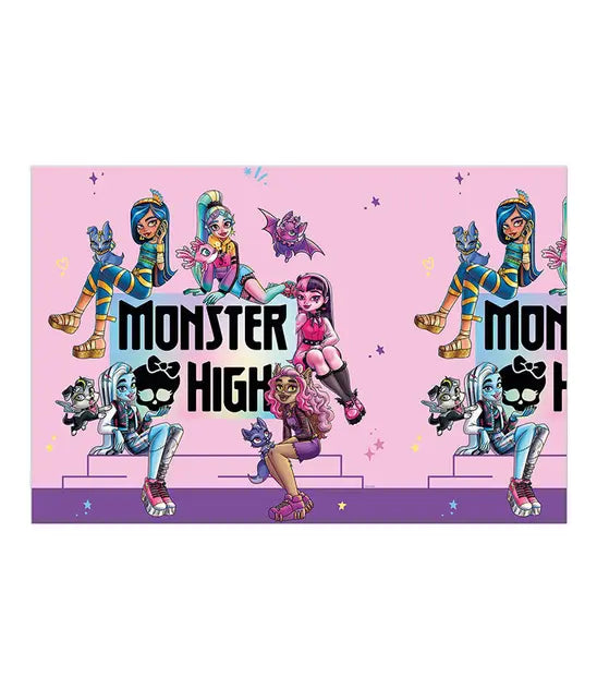 Monster High Tischdecke, 1.8 × 1.2 m kinderparties-shop
