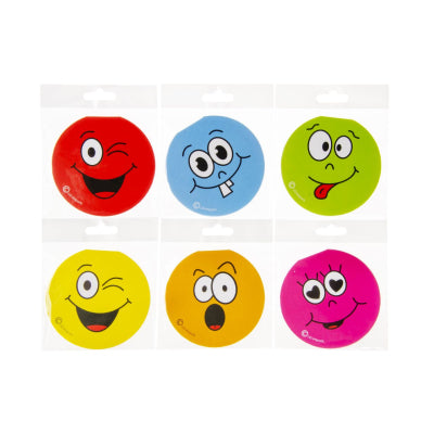 Notizbuch Smiley / Lachgesicht, 1 St., 8cm kinderparties-shop