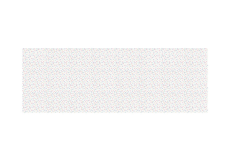 Geschenkpapier, Streumuster bunt, 70 X 200 cm kinderparties-shop