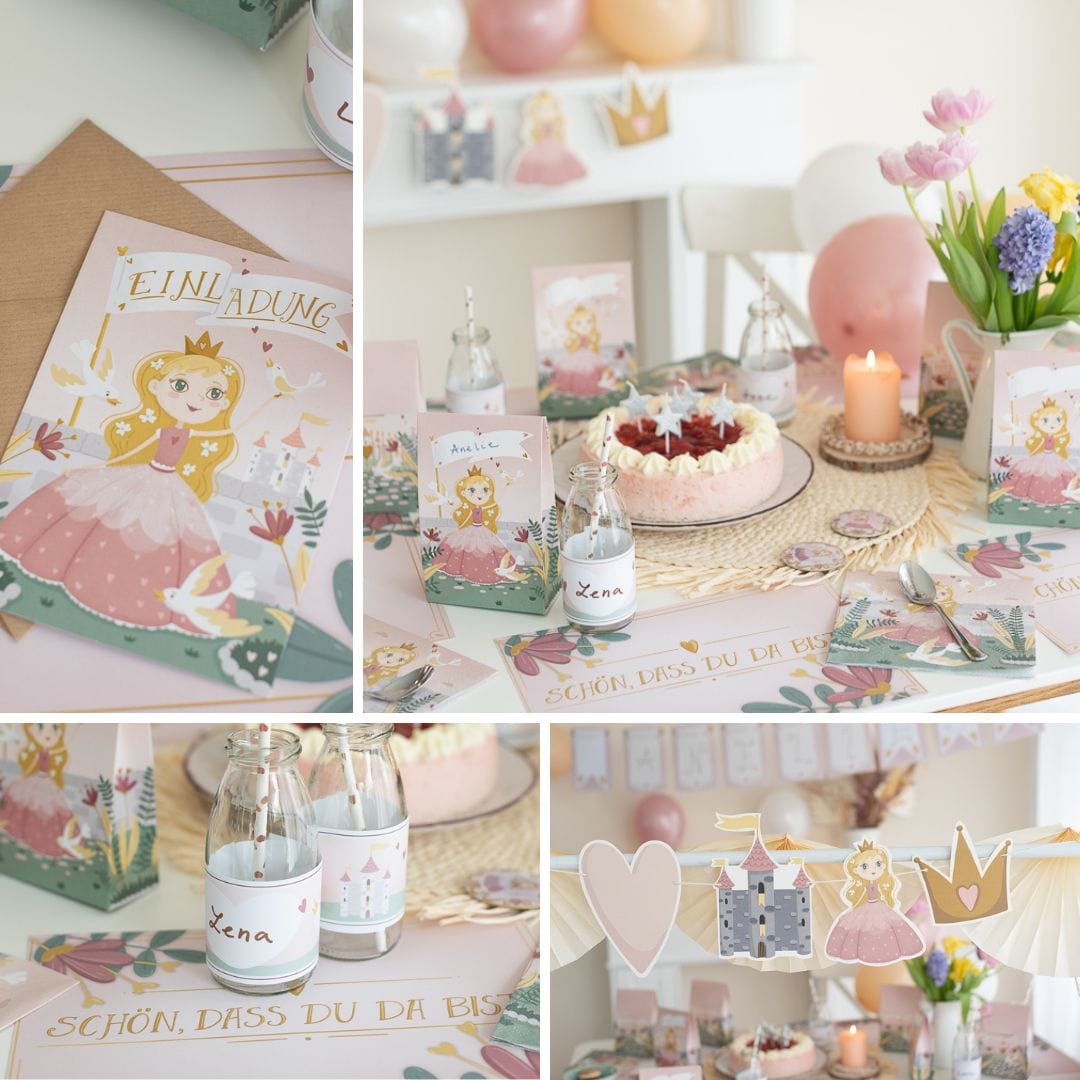 Mottobox-Prinzessinnen-Geburtstag