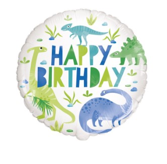 Dino Folienballon, 45 cm, 1 Stk.