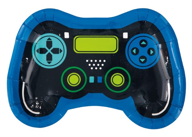 Controller Party Teller, Gaming Party, 8er Pack
