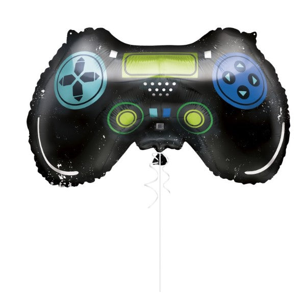 Folienballon Controller, Gaming Party, 60 cm