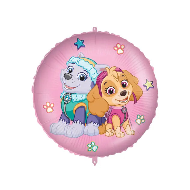 Folienballon Skye und Everest, Paw Patrol, 46 cm kinderparties-shop