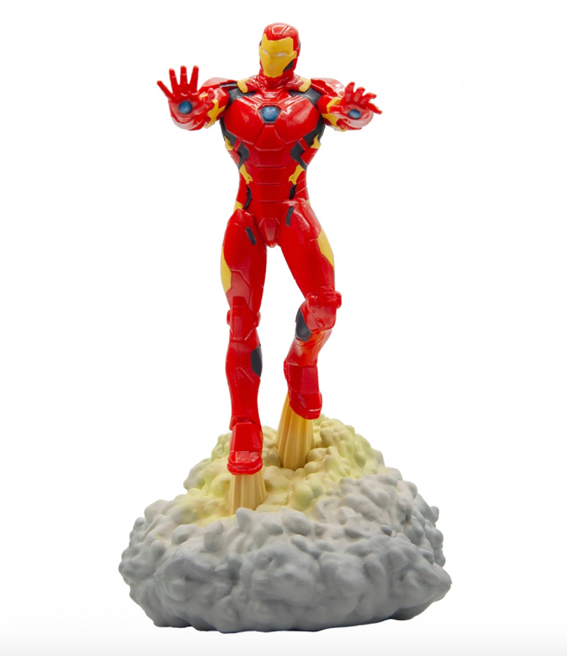 Tortenfigur Iron Man, Kuchendeko für Avengers Party, Bullyland