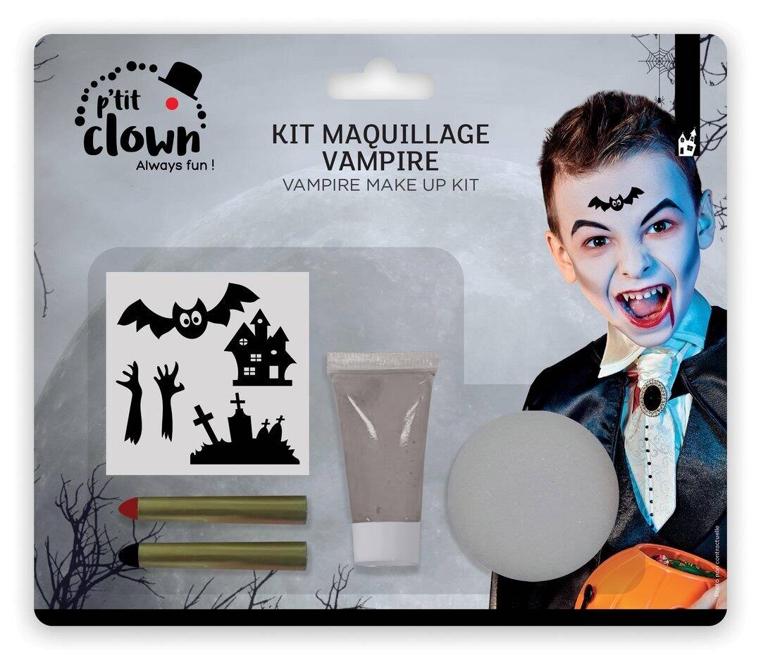 Vampir Schminkset für Kinder, Halloween Make-up Set