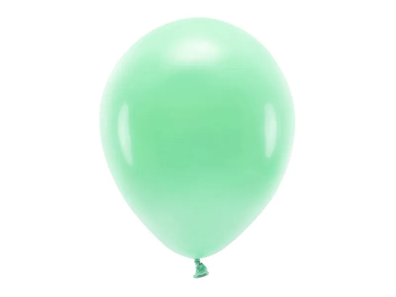 Luftballons mint, Eco, 30 cm, 10er Pack