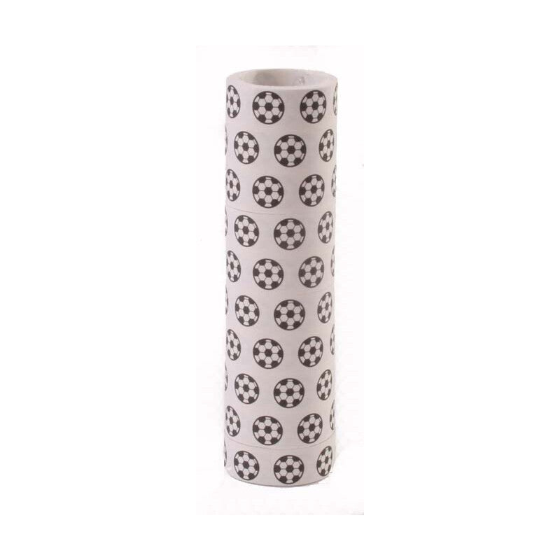 Fussball Luftschlangen, 10 Rollen, 1 Stück kinderparties-shop