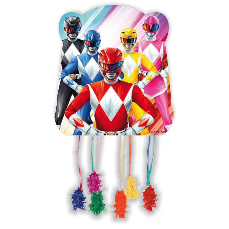 Power-Rangers-Pinata-Kindergeburtstag-Party-Deko