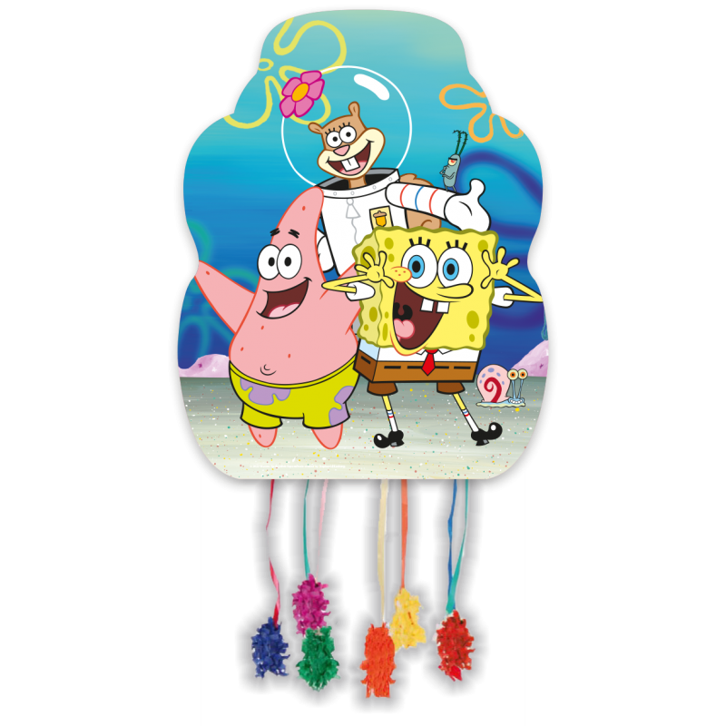 Sponge-Bob-Pinata-Kindergeburtstag-Party-Deko