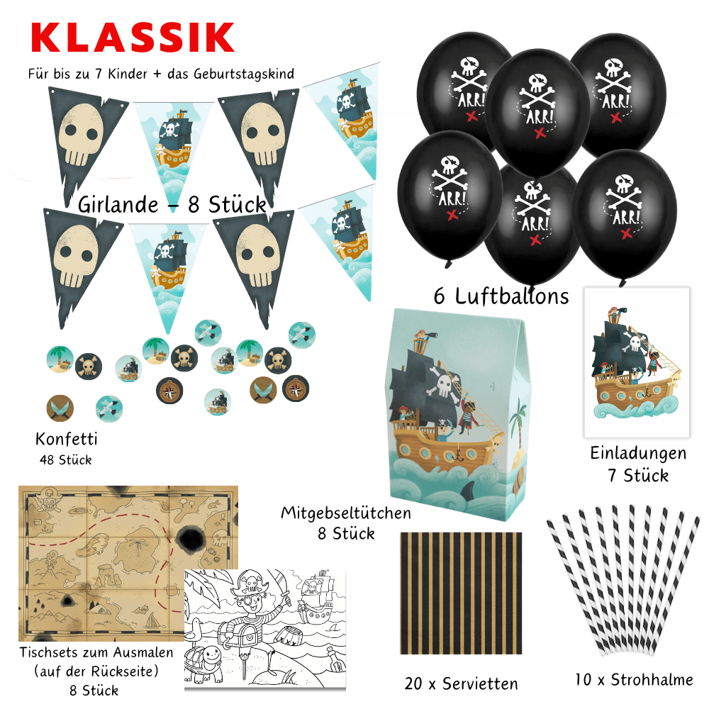 Mottobox-Piraten-Geburtstag