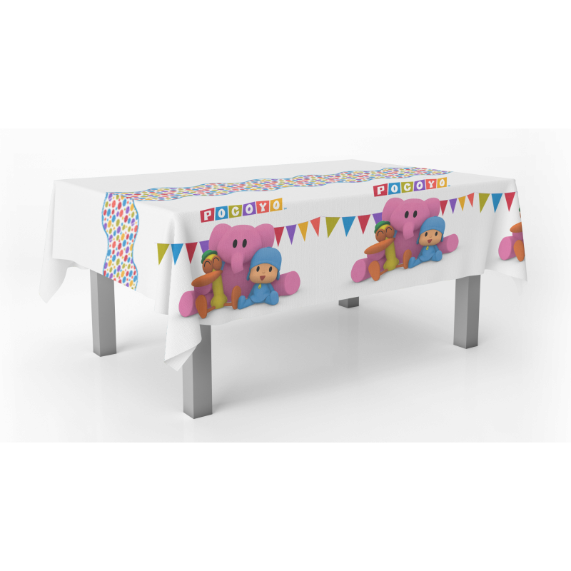 Pocoyo-Tischdecke-Kindergeburtstag-Party-Deko