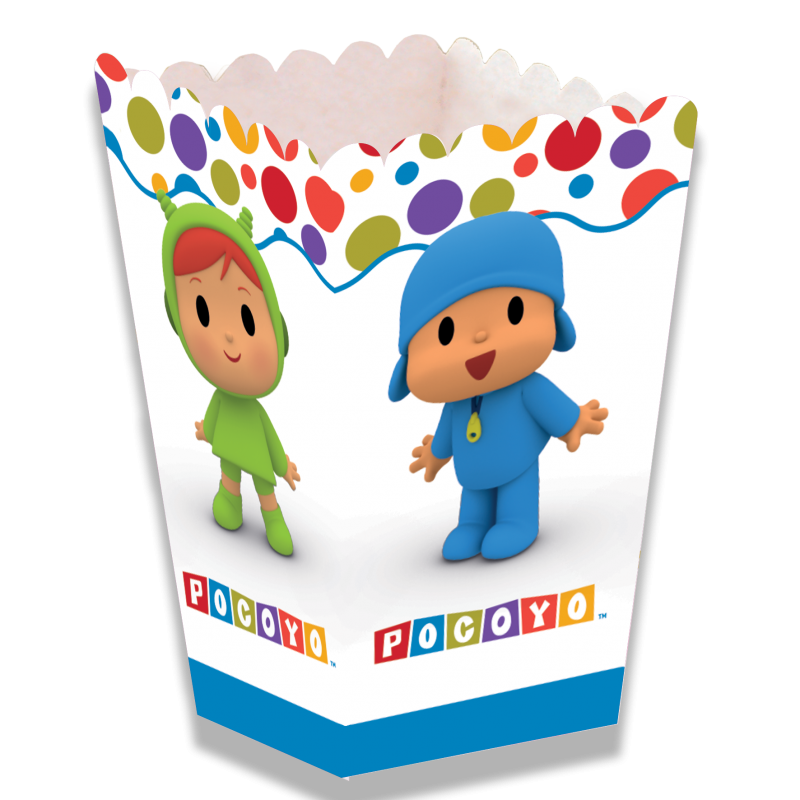 Pocoyo-Popcorn-Box-/-Snackbox-Kindergeburtstag-Party-Deko