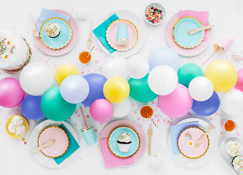 Luftballons pastell gelb, Eco, 30 cm, 10er Pack kinderparties-shop