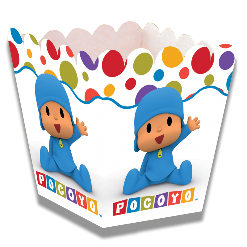 Pocoyo-Servierschale-/-Snackbox-Kindergeburtstag-Party-Deko
