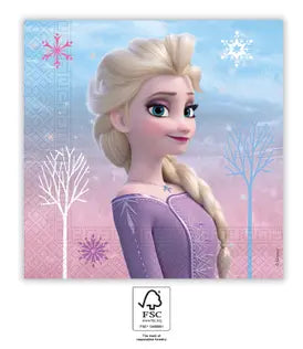 Servietten Frozen 2 Wind Spirit, 20er Pack, 33cm